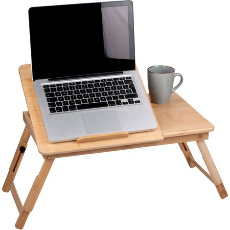 alpina Support pour ordinateur portable Marron clair H34xl19.8xL53.5cm (1/5)