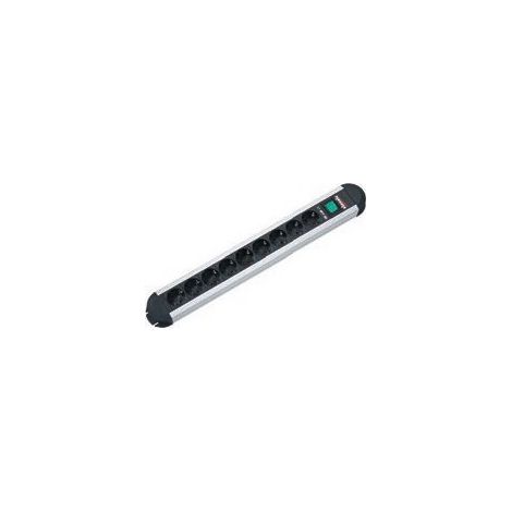 BACHMANN PRIMO 9xCEE7/3 1xInterrupteur Courant 2m CEE7/7, 330.072