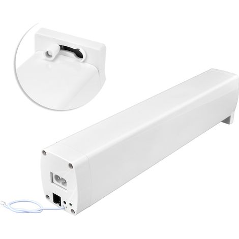 Moteur de rideau intelligent avec commande vocale via application, ouverture automatique, contrôleur électrique AC100‑240V 50/60Hz, prise UE (1/5)