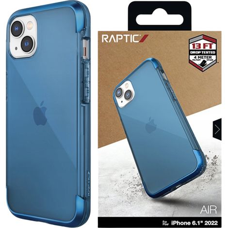 Custodia Raptic X-Doria Air per iPhone 14 Plus, rinforzata, colore blu. (1/5)