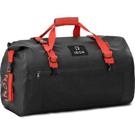 Motorrad Hecktasche 50L wasserdicht mit Rolltop & Reflektoren (1/5)