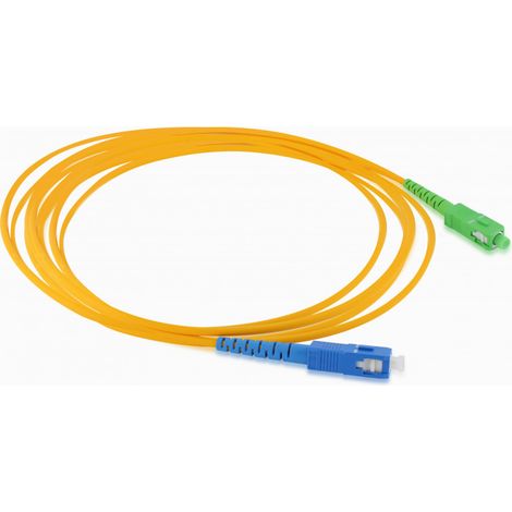 Câble fibre optique Free - monomode 5 m - vert et bleu (1/3)