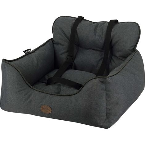 Nobby – Lit de voyage pour chien KADEK – Gris, 55 x 50 x 34 cm, microfibre (1/4)
