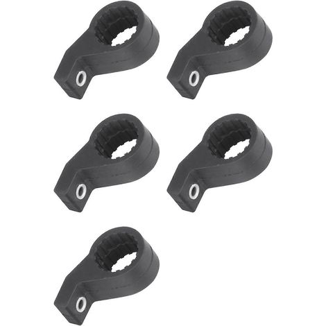 Support de pompe à carburant pour chauffage de voiture/camion (lot de 5) compatible avec les pompes doseuses Webasto et Eberspacher, pour chauffage de stationnement à air comprimé (noir). (1/5)