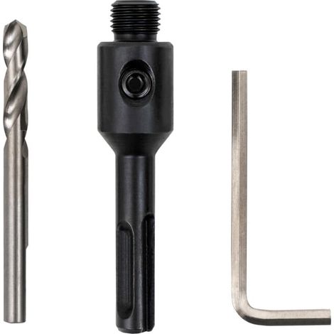 Adaptateur SDS Plus STIER 1/2" 20 UNF pour scies cloches 14-32 mm avec clé à 6 pans creux (1/5)