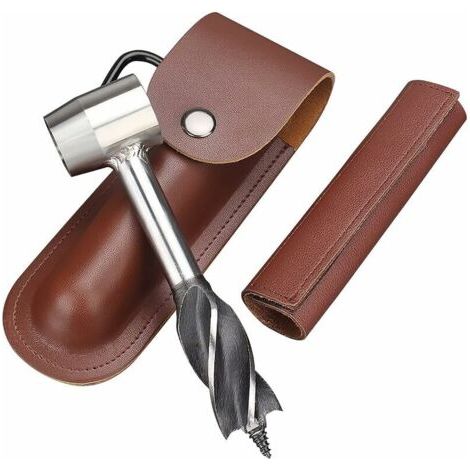 Taladro de barrena manual, taladro de mano für carpintería, taladro de barrena, juego de taladro Bushcraft, juego de taladro de carpintería Scotch Eye, taladro de barrena für acampar al aire (1/5)