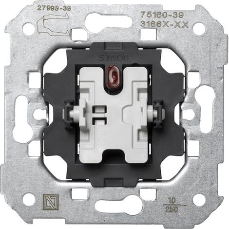 Pulsador con luminoso Simon 75160-39 (1/3)