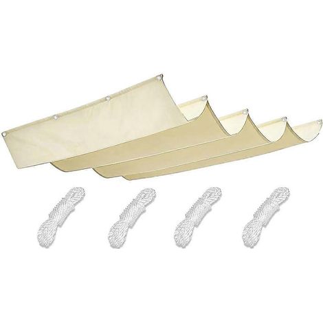 Store rétractable offrant une protection solaire à 90 %, robuste et imperméable, résistant aux UV, à la pluie et à la neige, compatible avec les terrasses extérieures. (1/5)