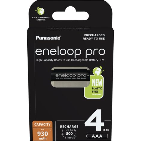 eneloop eneloop pro HR03 Micro (AAA)-Akku NiMH 930 mAh 1.2 V 4 St.