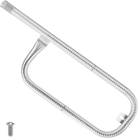 43cm Tube de Brûleur accessoires pour Weber Q100 Series Q100 Q120 Q1000 Q1200, pièce détachée pour barbecue Weber 41657 brûleur de tube en acier inoxydable 304, Partie 69957, 1 Pièce (1/4)