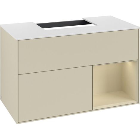 Villeroy & Boch F121HJHJ Armoire sous-lavabo Finion F12 (1/2)