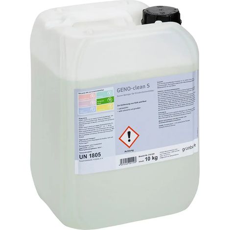Grünbeck GENO-clean S Contenido del bidón 10 kg, 210030