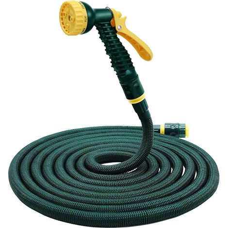 Expandable Garden Hose Expandable Magic Hose Flexible Expanding Hose (15M) (1/5)
