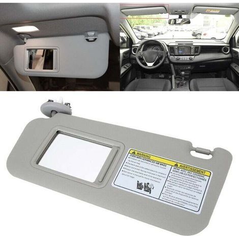 Pare-soleil gauche pour le siège conducteur, 74320-42501-B2 , pour RAV4 2006-2009, gris (1/4)