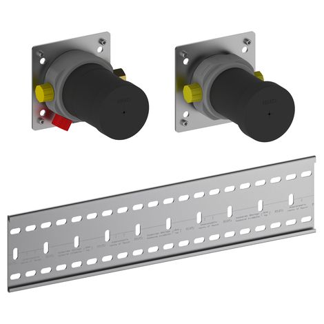 KEUCO Grundkörper set für Thermostatarmaturen set UP 2-way mit