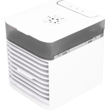 Mini aire acondicionado portátil USB con pantalla táctil y sistema de refrigeración extraíble para el hogar o la oficina - KZQ (1/4)
