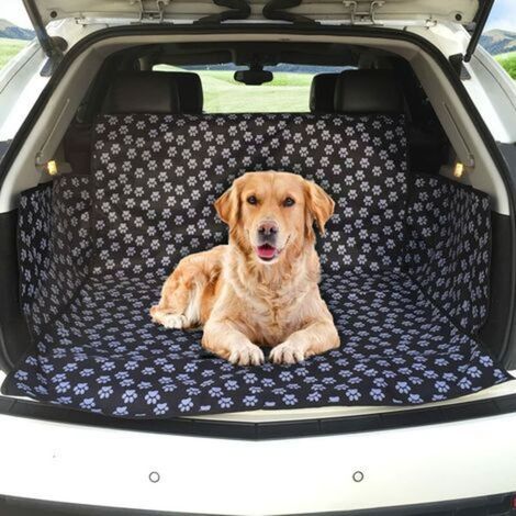Coffre Protection Chien Coffre de Protection Imperméable Tapis pour Chien Tapis de Coffre Voiture Housse de Protection Couverture Siège de Voiture pour Animaux Voyage Convient pour SUV-Fei Yu