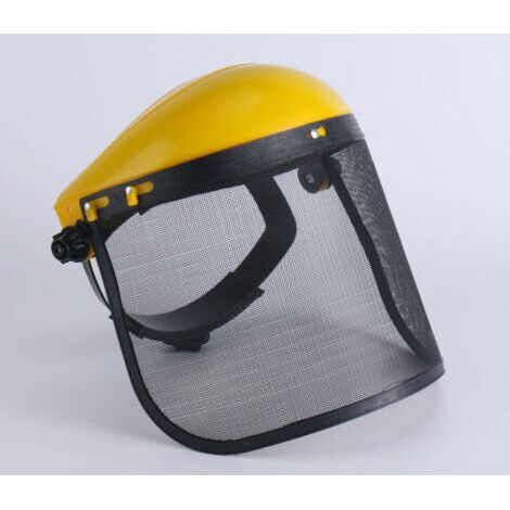 Visière de protection,Casque de protection à visière grillagée, Relevable, Relevable
