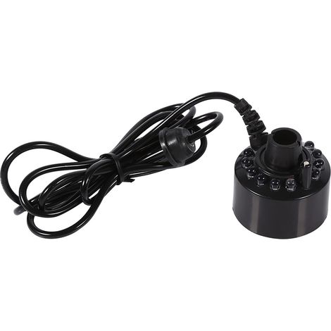 24V Farbwechsel-Luftbefeuchter mit Ultraschall-Nebelgenerator, Teichzerstäuber, 12 LEDs (1/5)