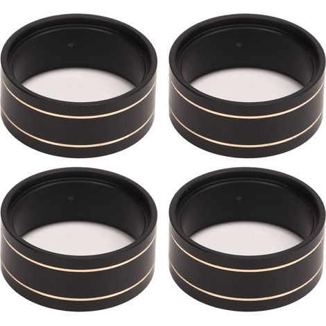4 Pièces Bague de Serrage en Laiton pour Jante 1.0 Pouce, Compatible SCX24 1/24 RC Crawler, Pièces de Rechange et Amélioration (1/5)