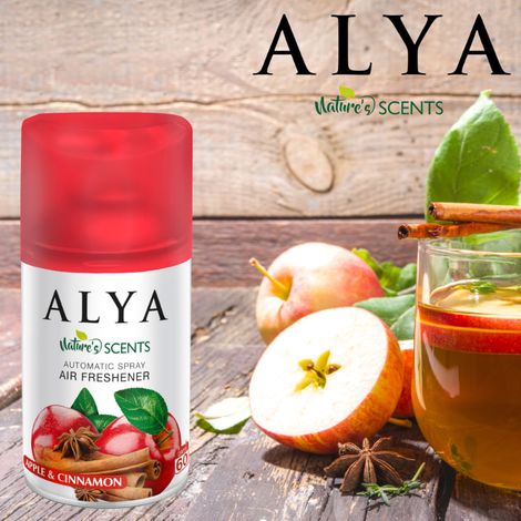 Cartuccia di ricambio per deodorante per ambienti Alya Mela e Cannella 250 ml (1/5)