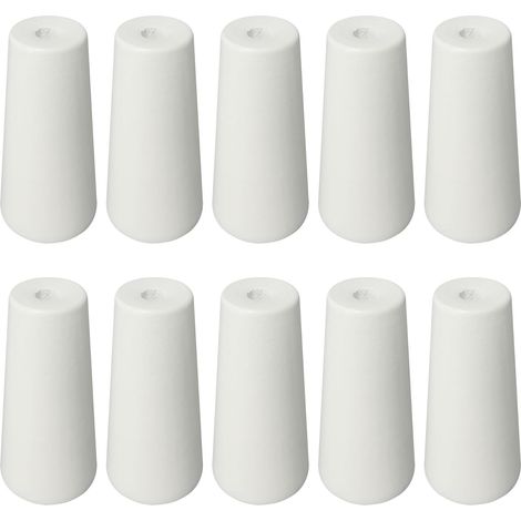 Nodi per cordoni in legno, 10 pezzi, accessori per cordoni per tende da interni, colore bianco