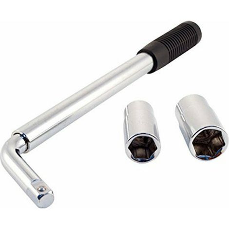 llave extensible para ruedas de coches 17,19,21 y 23 mm