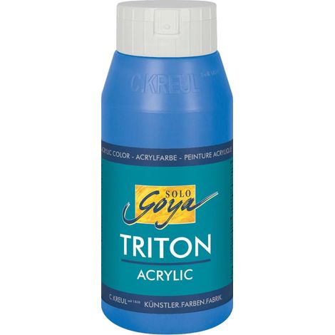 Kreul Triton Acrylic primärblau 750 ml Künstlerfarben