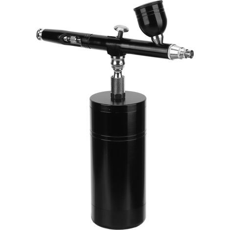 Kit aérographe sans câble rechargeable transportable pistolet aérographe pour manucure décoration pâtisserie bricolage (1/5)