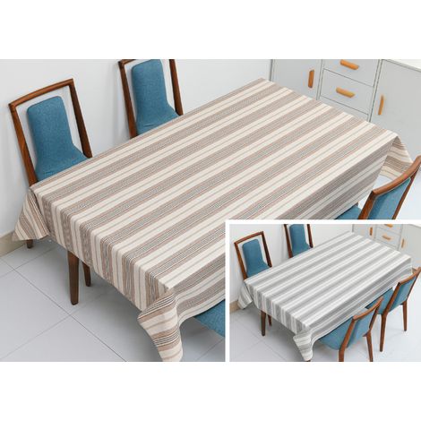 Tovaglia Antimacchia PVC Proteggi Tavolo Maniva Glitter Riga, misura100X140coloreD3 Grigio