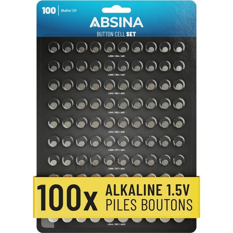 Pile Bouton - Piles Boutons 1,5V - Plates - Montre (1/5)