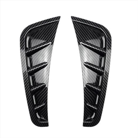 Pare-chocs avant Spoiler Latéral Déflecteur pour Mercedes C300 C200 W205 2019-2021, Garde-boue Protection Coque, ABS Plastique, Paire 2 Pièces, Style AMG, Accessoires Auto Extérieurs (1/5)