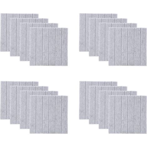 Lot de 12 panneaux insonorisants, utilisés pour les murs et le traitement acoustique. (1/5)