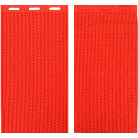 5,4 mm Bienenwachsplatte, 2 Gummiwaben, Pressform, Imkereizubehör, Red-Crezuo