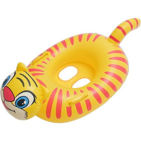 FENOPLASTICABouée de natation bébé gonflable - Modèles animaux mignons, siège intégré, 0-5 ans (1/3)