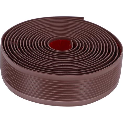 Barre Antidérapante Escalier en Pvc Marron, Bande de Nez de Marche Souple, Augmente la Friction, Longueur Ajustable, pour Environnements Glissants (1/5)