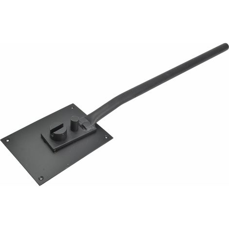 Dobladora de varillas Aw, modelo para varillas de 10mm, ideal para trabajos de construcción, resistente, fácil de usar, alta durabilidad, perfecta para doblar varillas de acero.