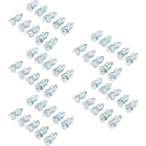 50 goujons de pneu en acier tungstène pour chargeuse compacte, tracteur, chariot élévateur, moto et véhicule tout-terrain (1/5)