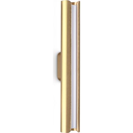 Ideal Lux Applique moderna Dorica 1 luce LED integrato rame metallo (1/3)