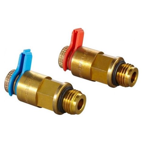 Ensemble de raccordement OV 2 2 vannes de mesure G 1/4Z classic-Messtechnik