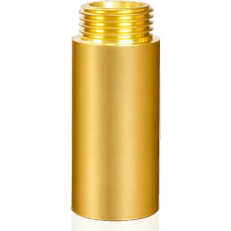 Rallonge de robinet G1/2 pouce x 50mm,laiton Rallonge de robinet G1/2 pouce (F Ø 19,5mm x M Ø 20,3mm) 50mm,Rallonge de robinet Fitting,Raccord fileté