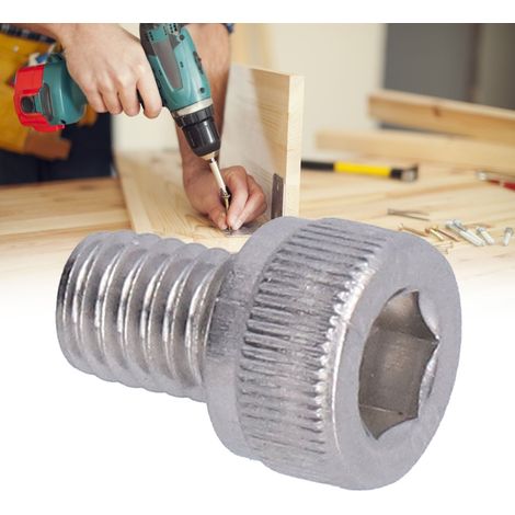 Vis à tête cylindrique creuse M68 en acier inoxydable 304 série M6 (1/5)
