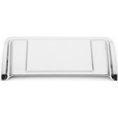 Sortie d'air voiture couvercle de remplacement électroplaqué argent compatible Jeep Wrangler JL 2018-2019 (1/3)