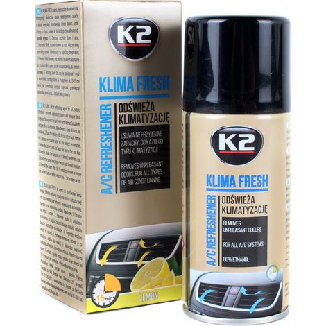 DETERGENTE PER CONDIZIONATORI D'ARIA FRESCHI 150ML - LIMONE (1/3)