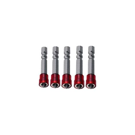 Magnetischer Schraubendreher mit 1/4-Zoll-Sechskantkopf, elektrisches Schraubendreher-Set (5-teilig) - Crezuo
