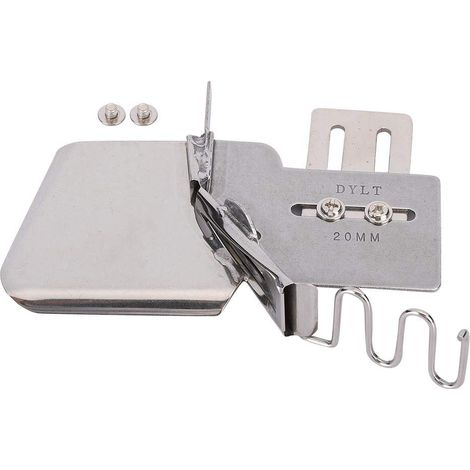 Nähmaschine Flat Seamer, 4 fach Binder Binding Attachment Tape Binde für Industrienähmaschinenzubehör(20mm) (1/5)