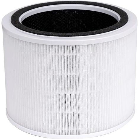 Filtre de remplacement pour purificateur d'air compatible avec le purificateur pour Levoit Vista 200, filtre à charbon actif haute efficacité (1/5)