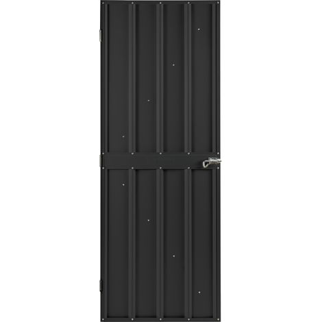 Globel Industries Zusatzschwingtüre "176 x 66" für Globel Industries Gerätehauser "Skillion" "Dream" und "Lean-To", anthrazit, 176 x 66 cm (1/5)