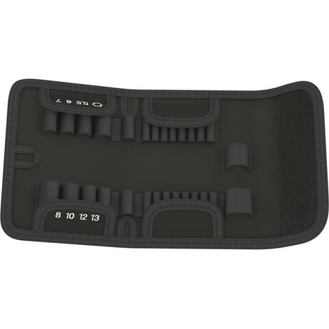 Wera 9415 Falttasche Kraftform Kompakt Zyklop Speed 1/4", leer, 170 x 130 mm - 05136464001 (1/2)