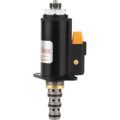 Électrovanne proportionnelle en acier allié haute dureté pour Caterpillar 330D 330DFM 330DL 330DLN, soupape de régulation précise, pièce hydraulique robuste. (1/5)